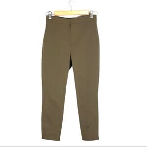 Everlane Olive Green Fixed Stretch Waist Pants